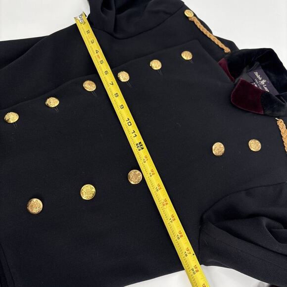 Ralph Lauren Collection Vintage Wool Military Army Officer Jacket Blazer 80s 90s - Picture 5 of 16